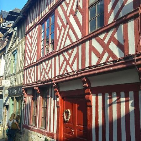 Апартаменти -La Batisse -Parking Prive -Coeur Historique - La Clef De Онфлер Екстер'єр фото