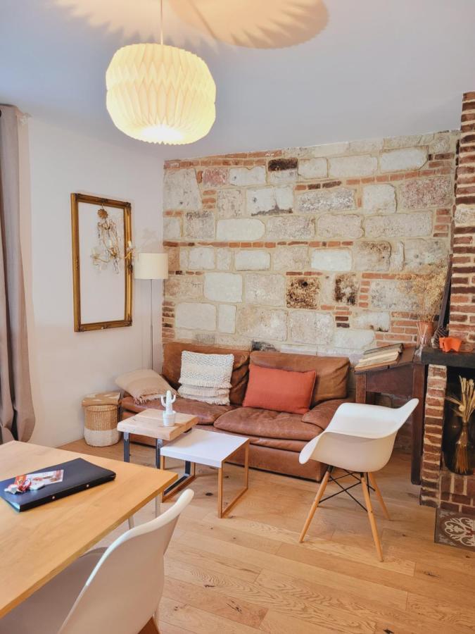 Апартаменти -La Batisse -Parking Prive -Coeur Historique - La Clef De Онфлер Екстер'єр фото