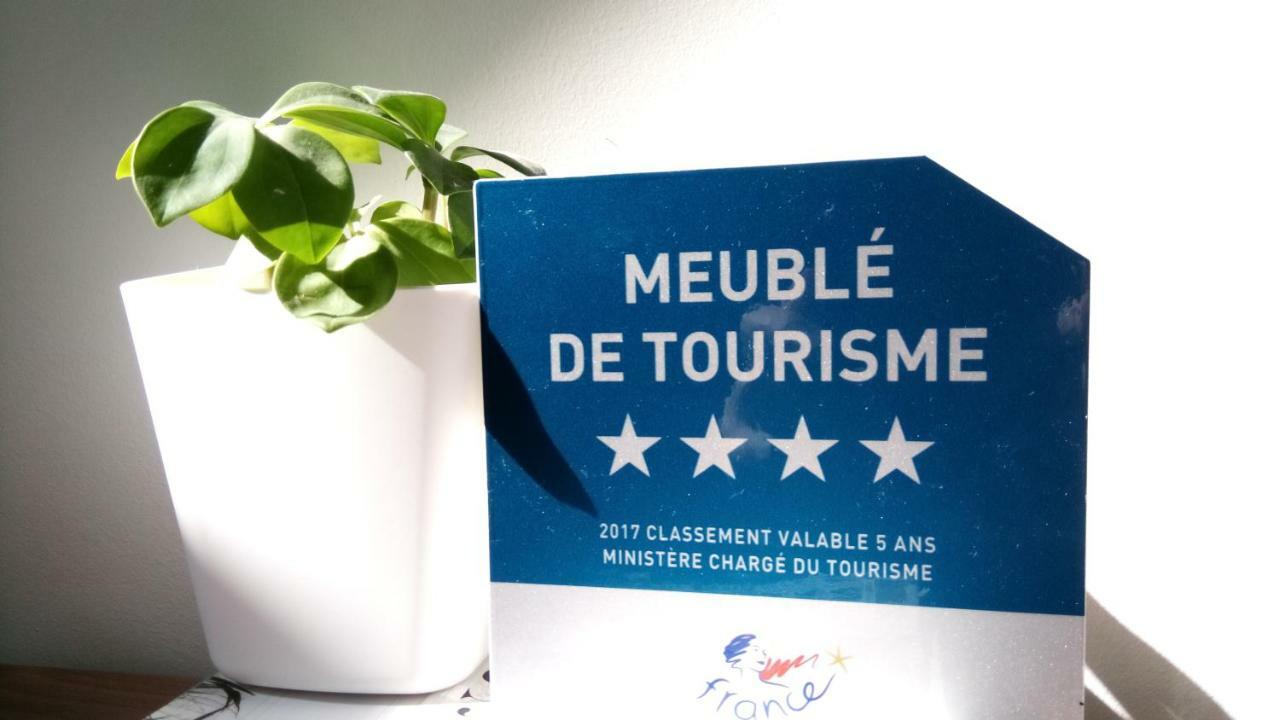 Апартаменти -La Batisse -Parking Prive -Coeur Historique - La Clef De Онфлер Екстер'єр фото